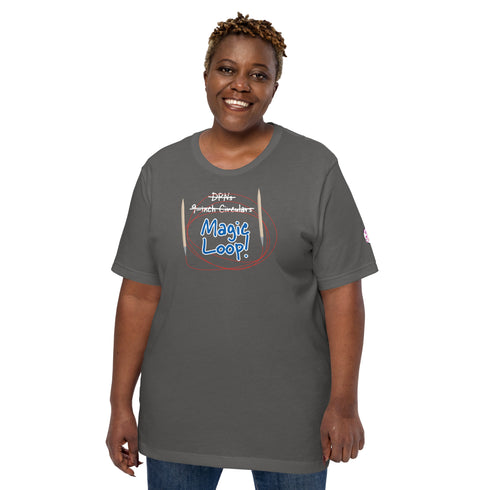 Sock Knitter's Shirt: Magic Loop, Funny Knitting Shirt